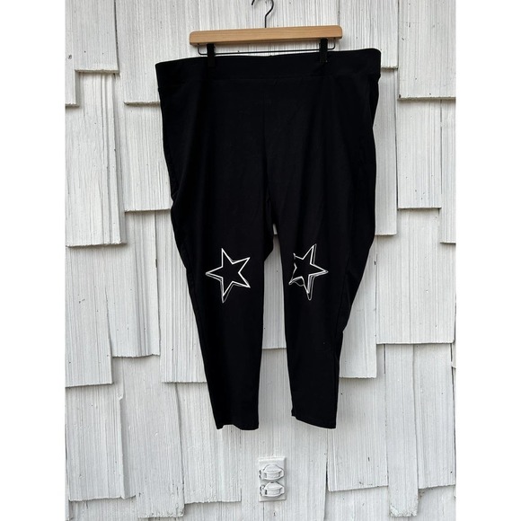Torrid Full Length Signature Waist Knee Star Print‎ Legging 4X - Picture 2 of 7